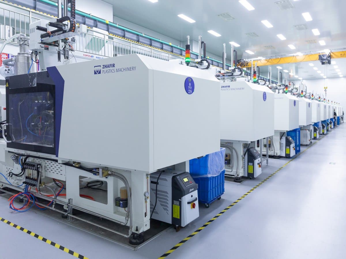 In-house injection moulding
