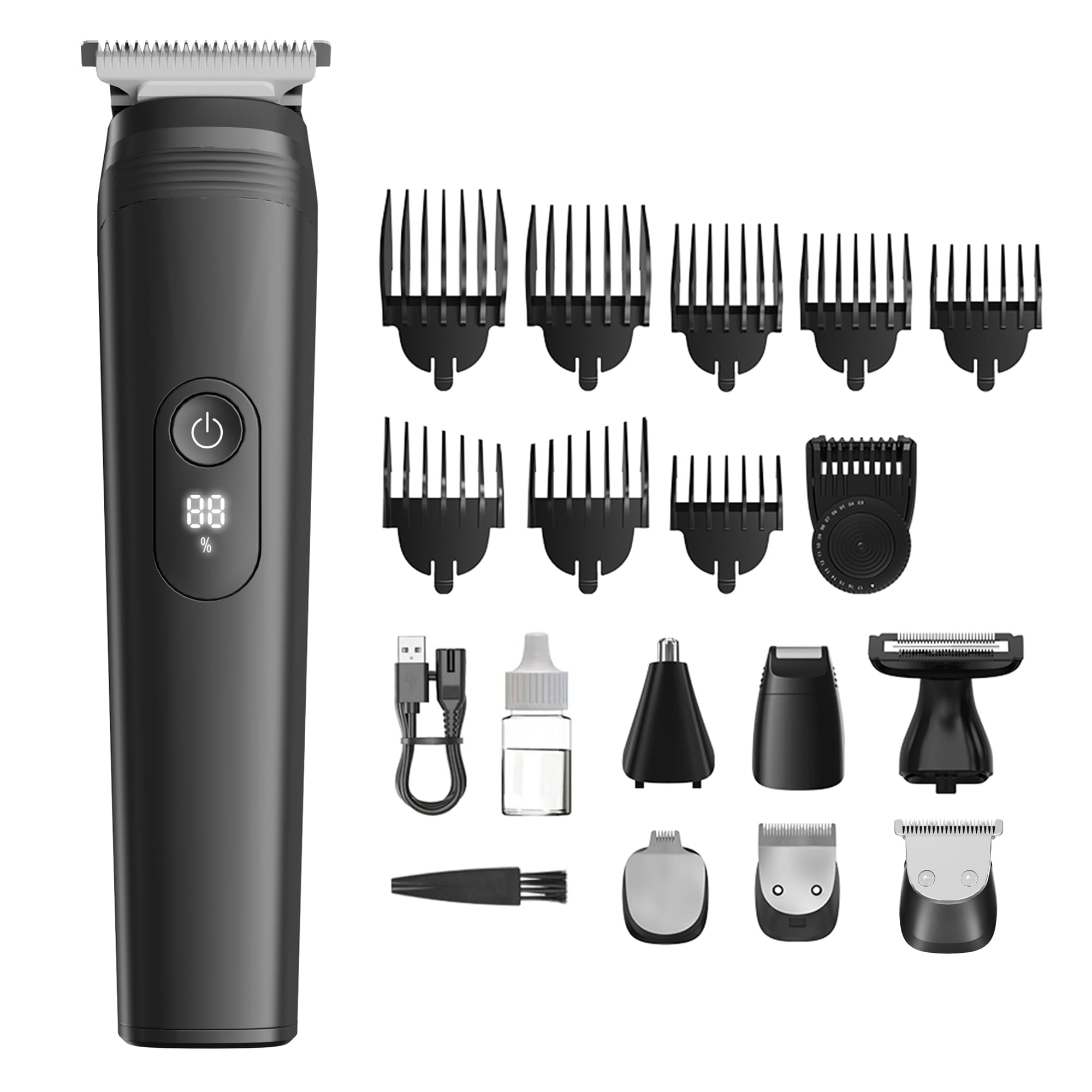 Unibono YH-7282 Stainless steel Housing 6 In 1 Multi-Grooming High End