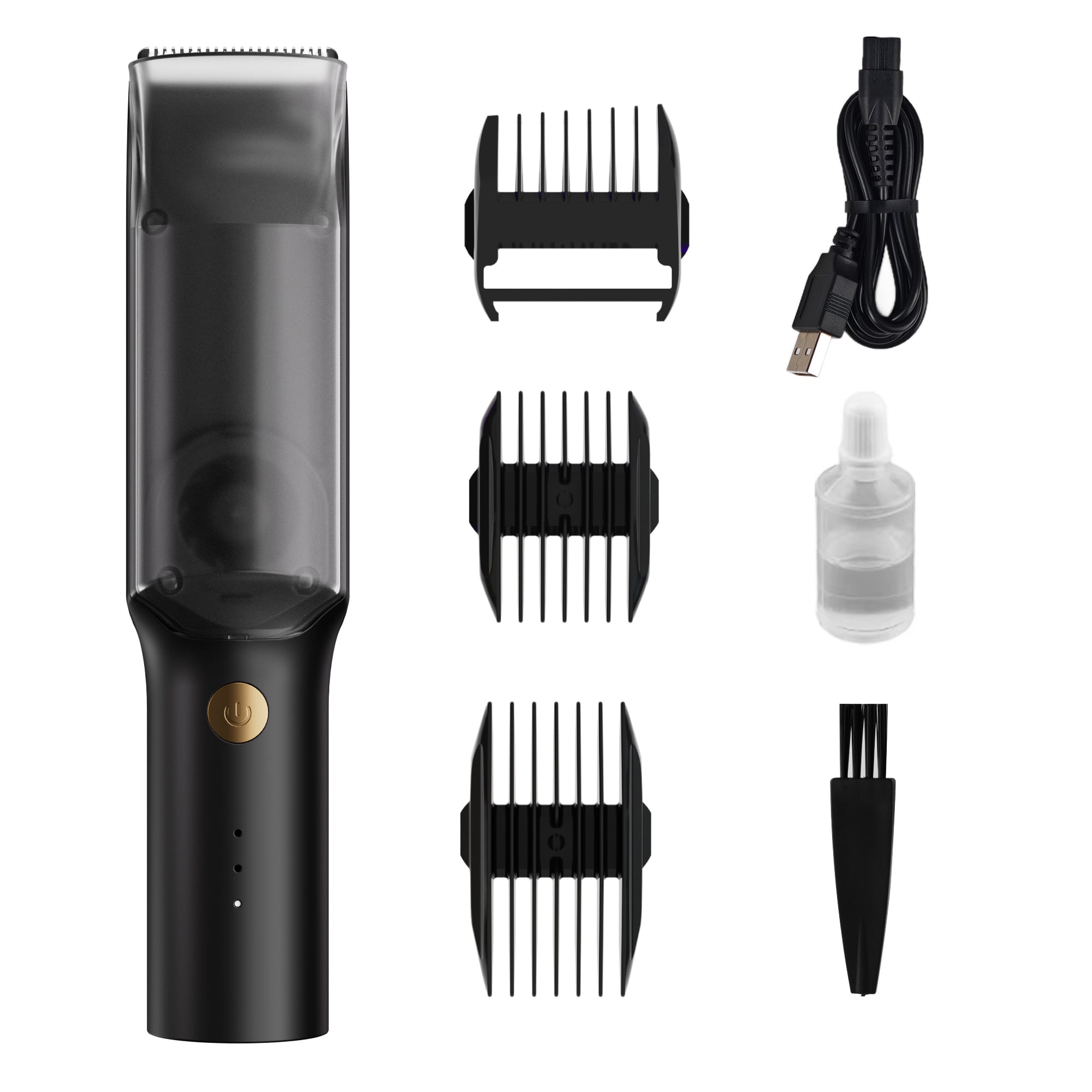 Unibono YD-0972 Vacuum Hair Trimmer IPX7