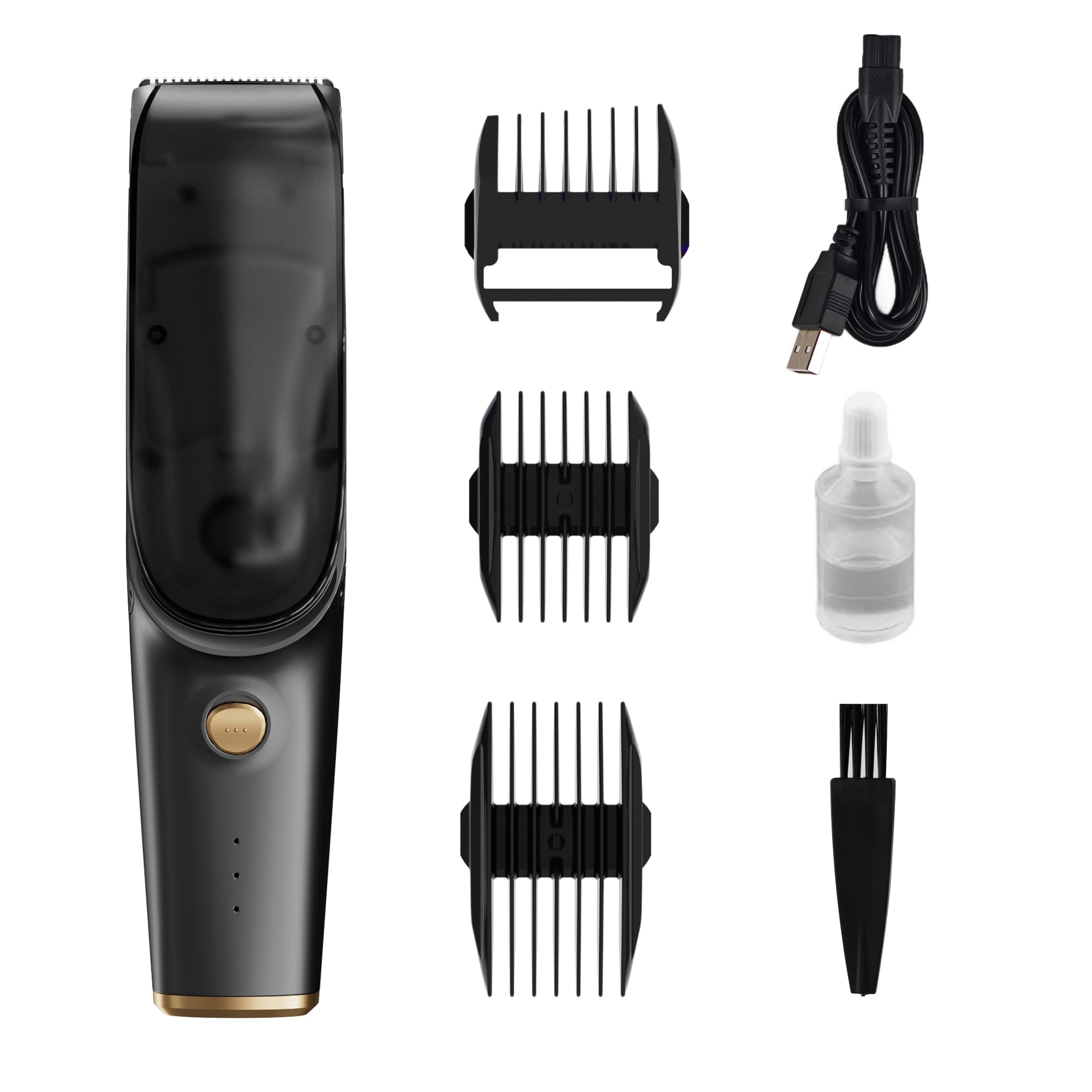Unibono YD-0973 Vacuum Hair Trimmer IPX7