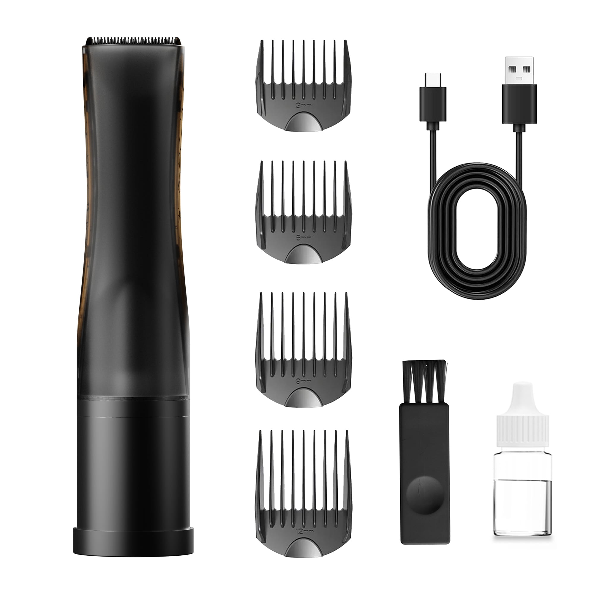 Unibono YP-6080 Powerful Vacuum Hair Trimmer IPX7 1