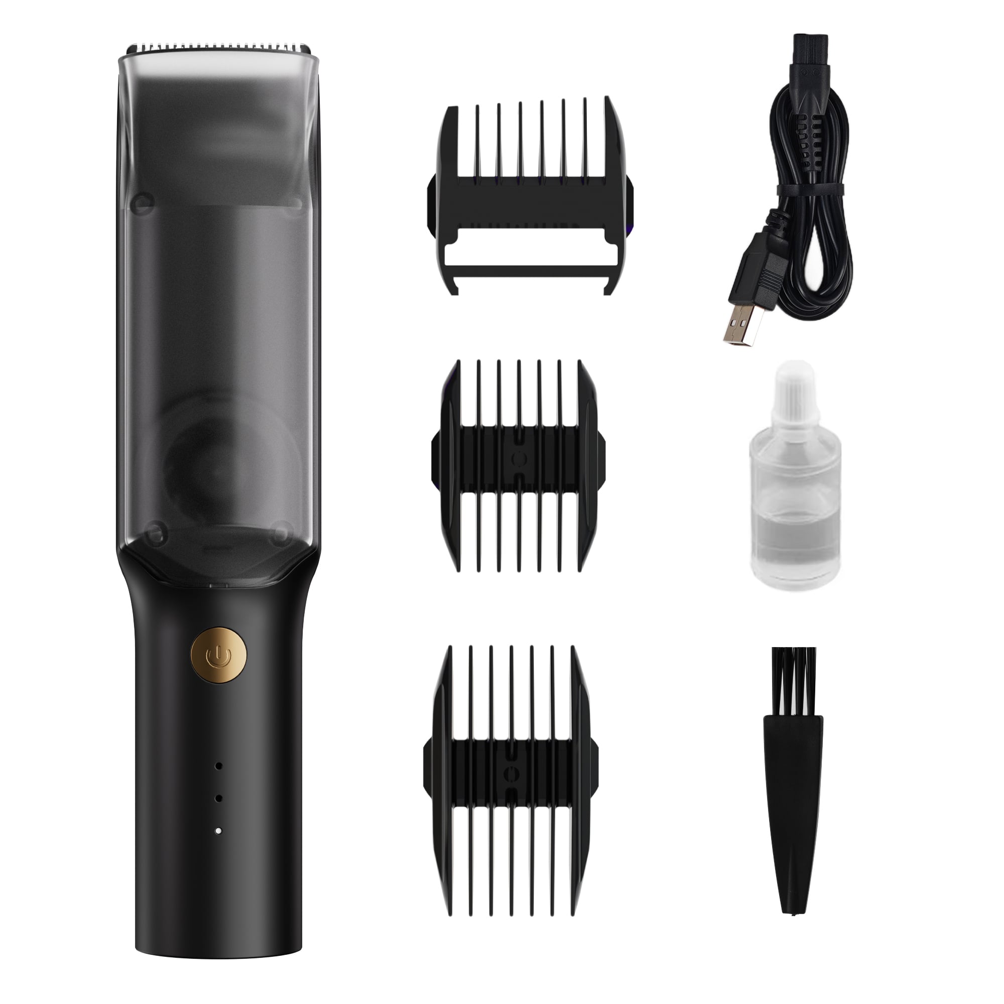 Unibono YD-0972 Vacuum Hair Trimmer IPX7