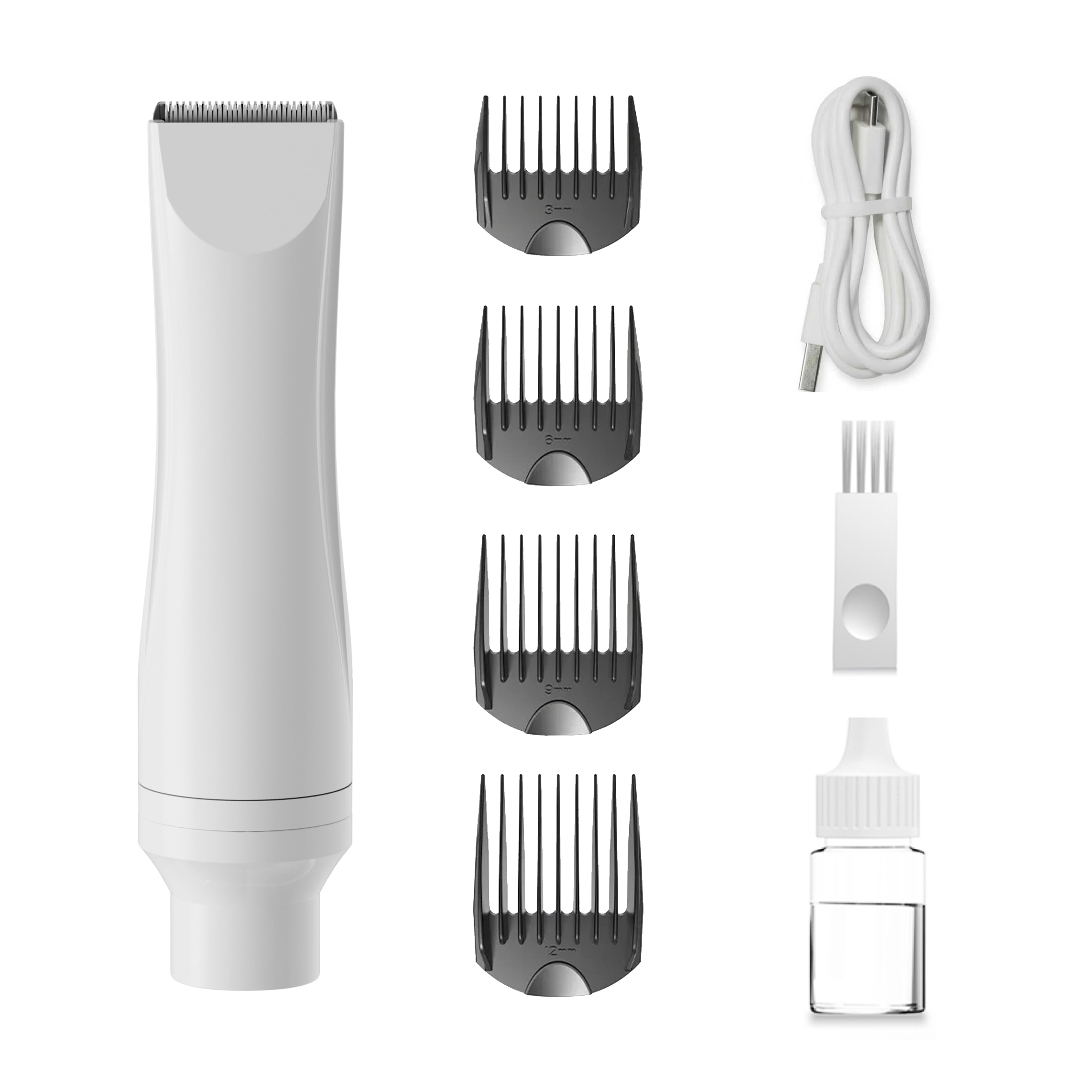 Unibono YP-6080C Powerful Vacuum Pet Hair Trimmer IPX7