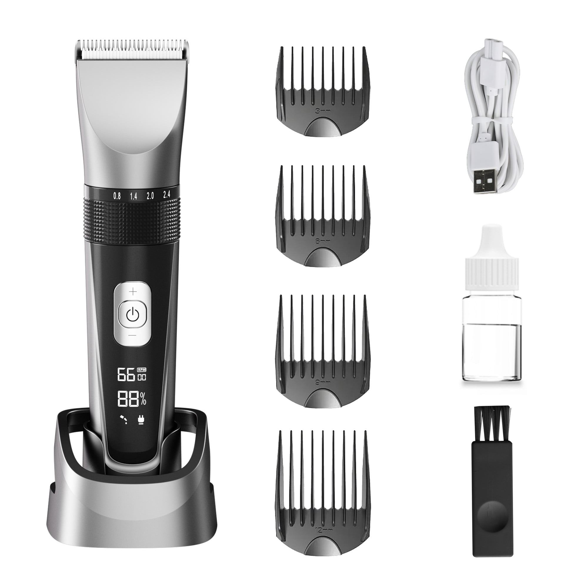 Unibono YH-7268 High End LED Professional Hair Clipper IPX7