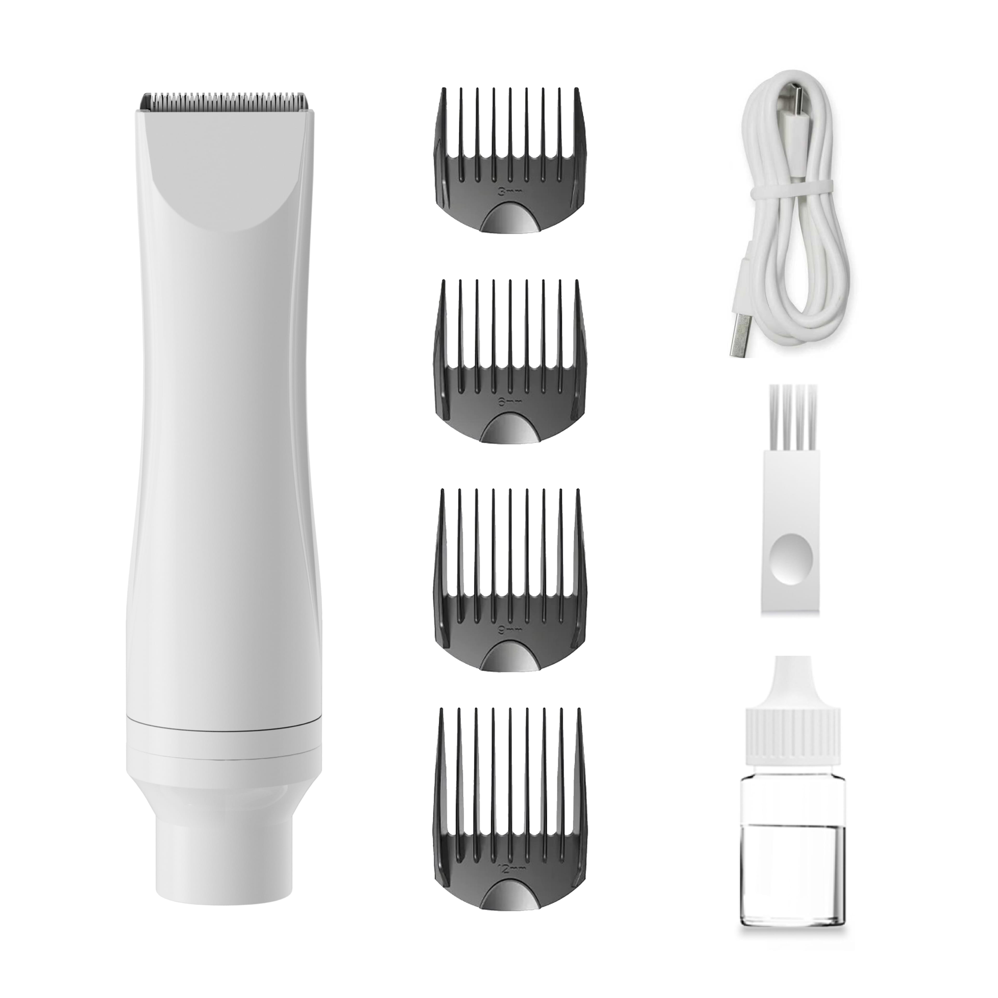 Unibono YP-6080C Powerful Vacuum Pet Hair Trimmer IPX7
