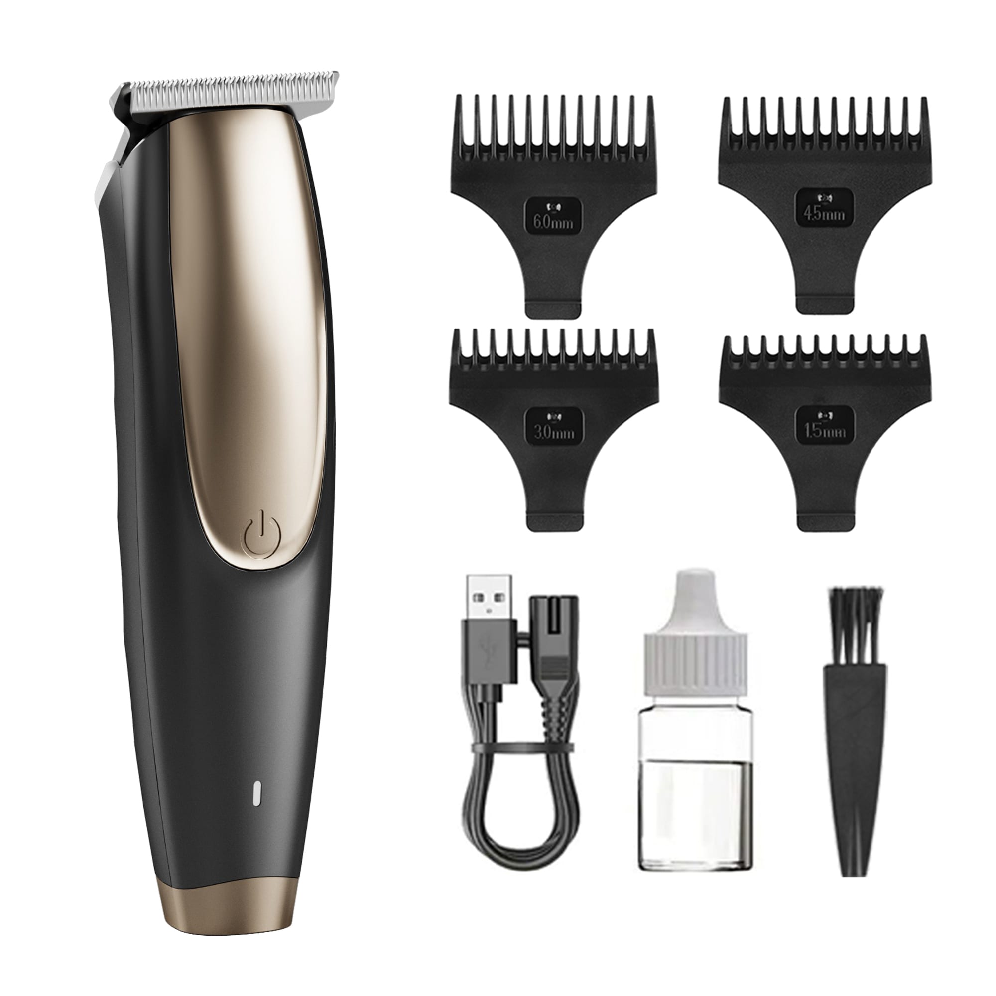 Unibono YP-7256 T-Outliner Beard & Hair Trimmer For Close Trimming And Edging IPX7