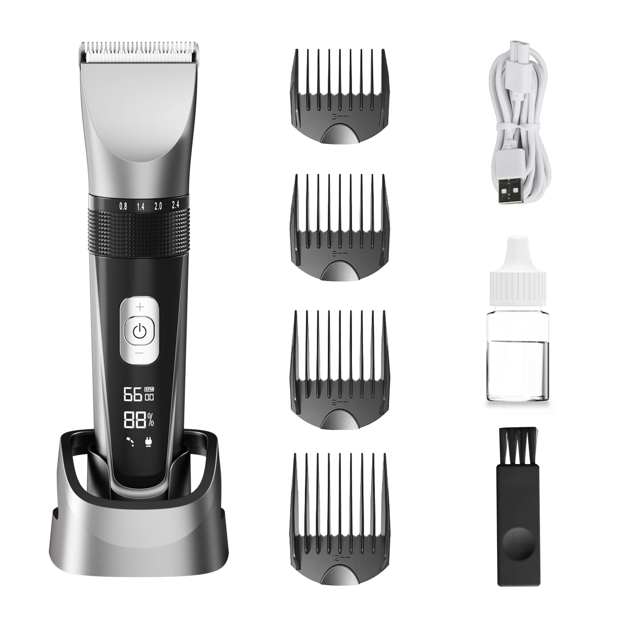 Unibono YH-7268 High End LED Professional Hair Clipper IPX7 1