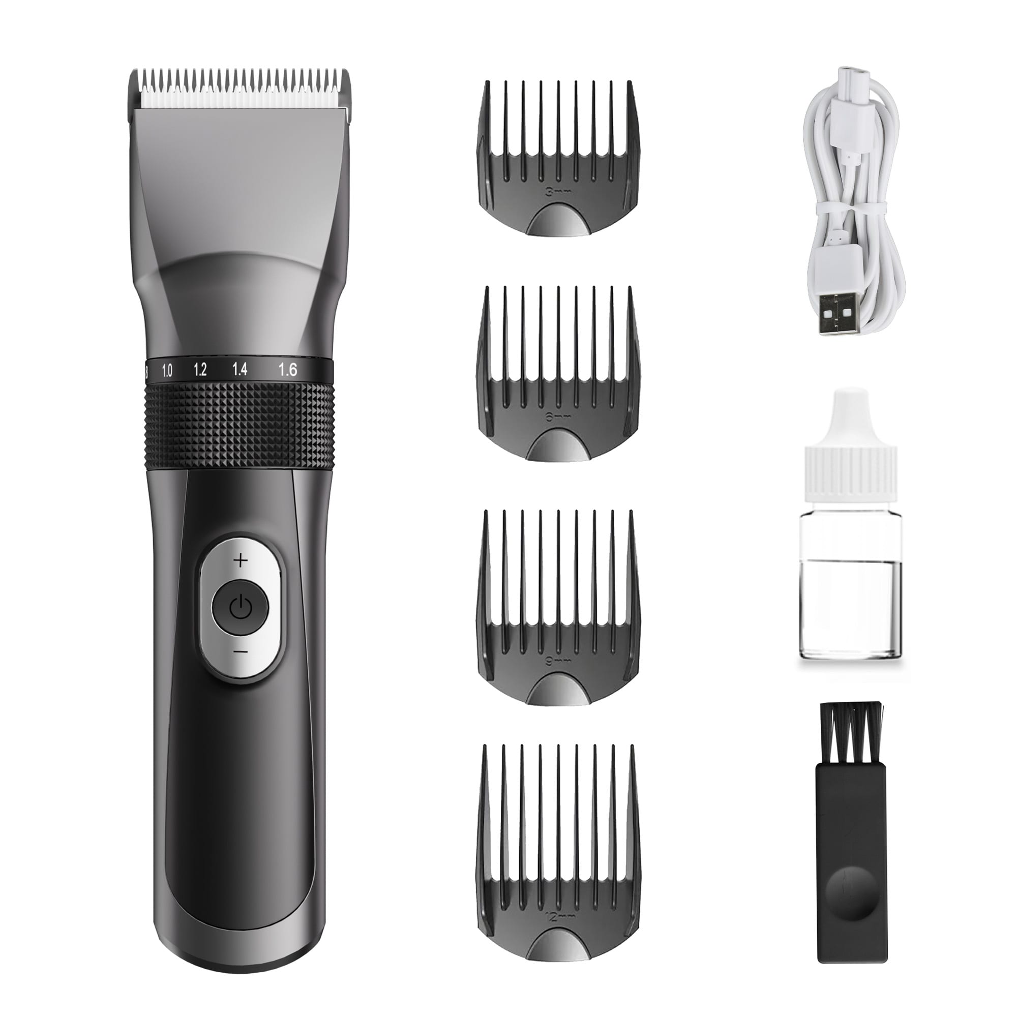 Unibono YH-7271 High End LCD Professional Hair Clipper IPX7 1
