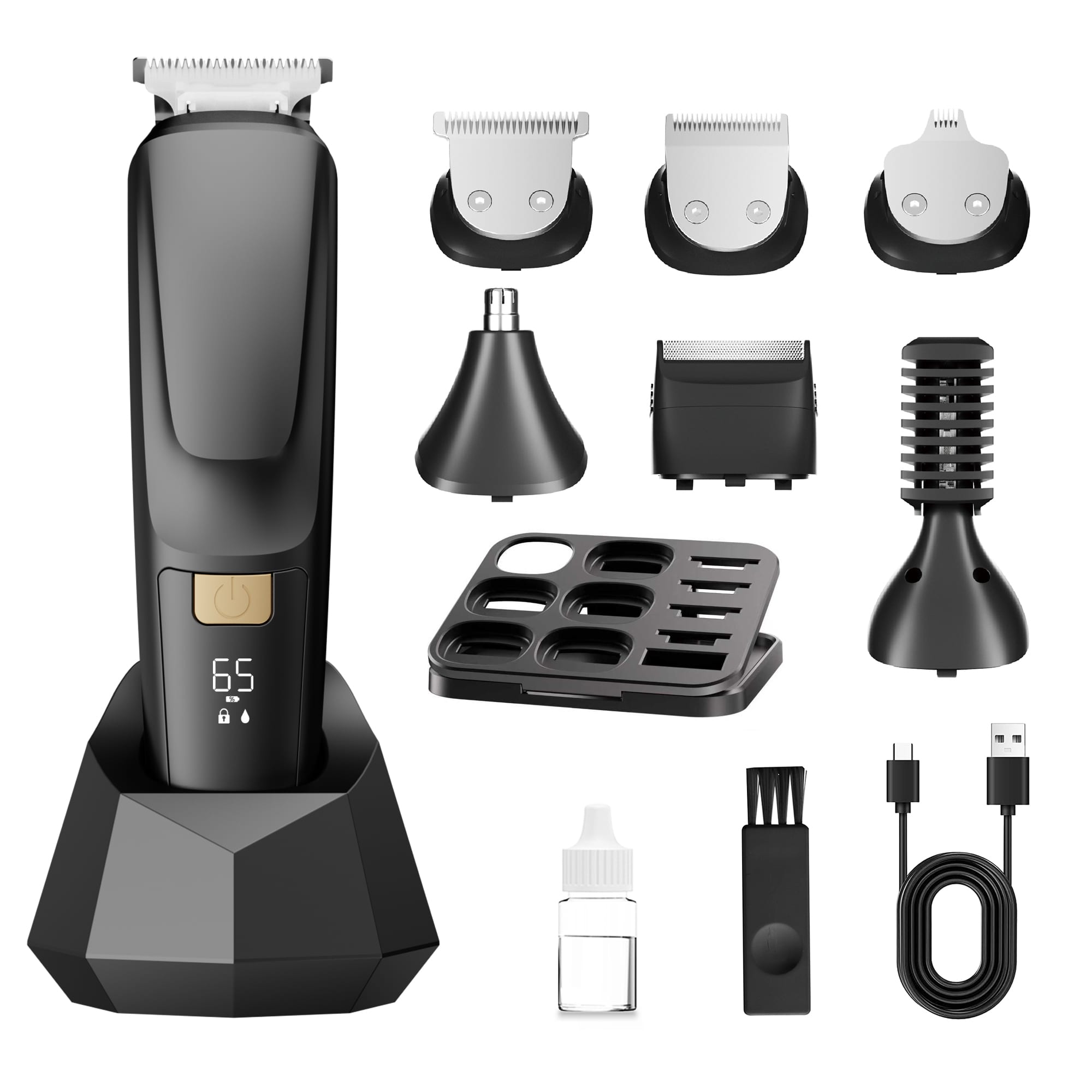 Unibono YH-7280 6 In 1 Multi-Grooming Mid Endz IPX7 1
