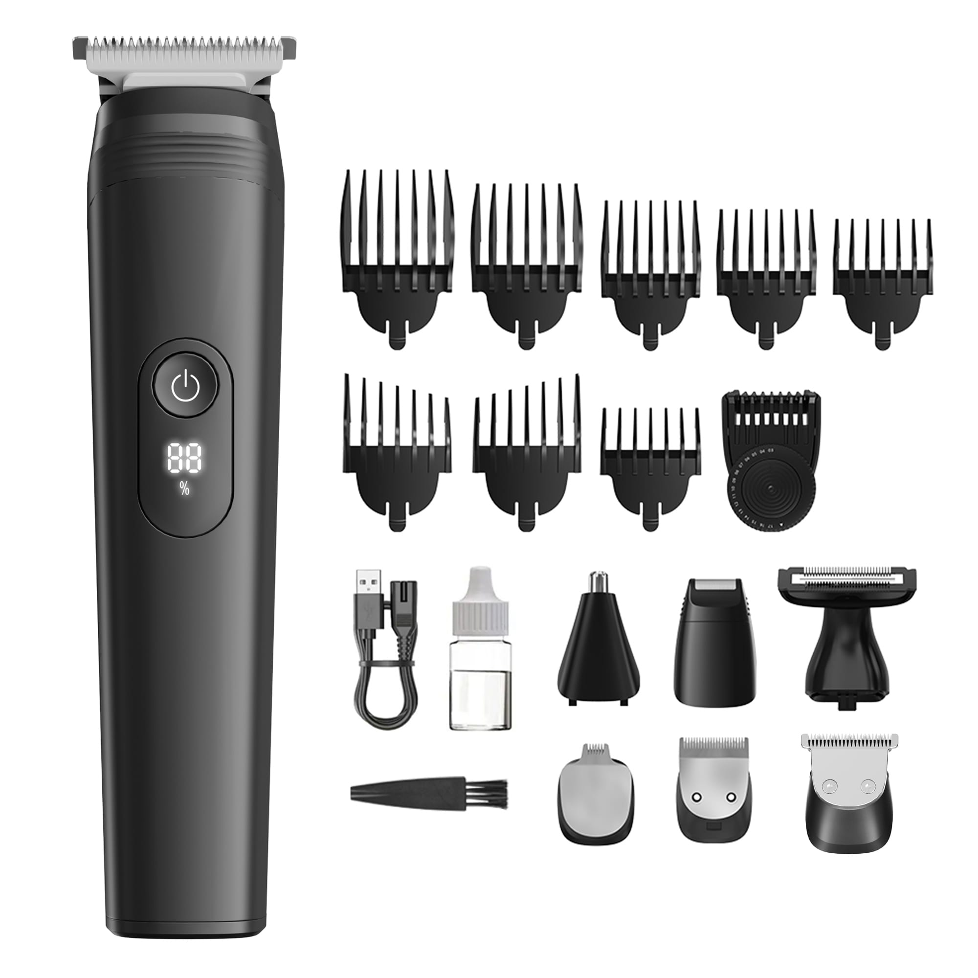 Unibono YH-7282 Stainless steel Housing 6 In 1 Multi-Grooming High End 1